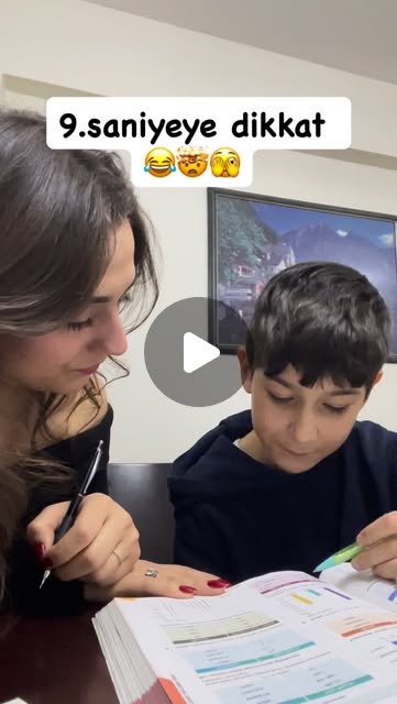Cansu Matematik ders anı: öğrenciyle çalışma